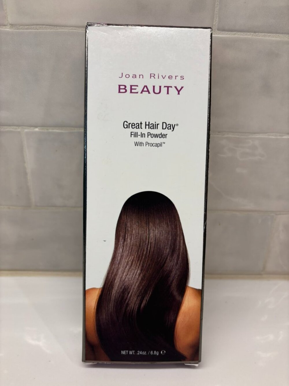 JOAN RIVERS BEAUTY Great Hair Day Fill in Powder Burnette NEW !!